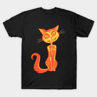 Spooky Cat - Spooky Halloween T-Shirt